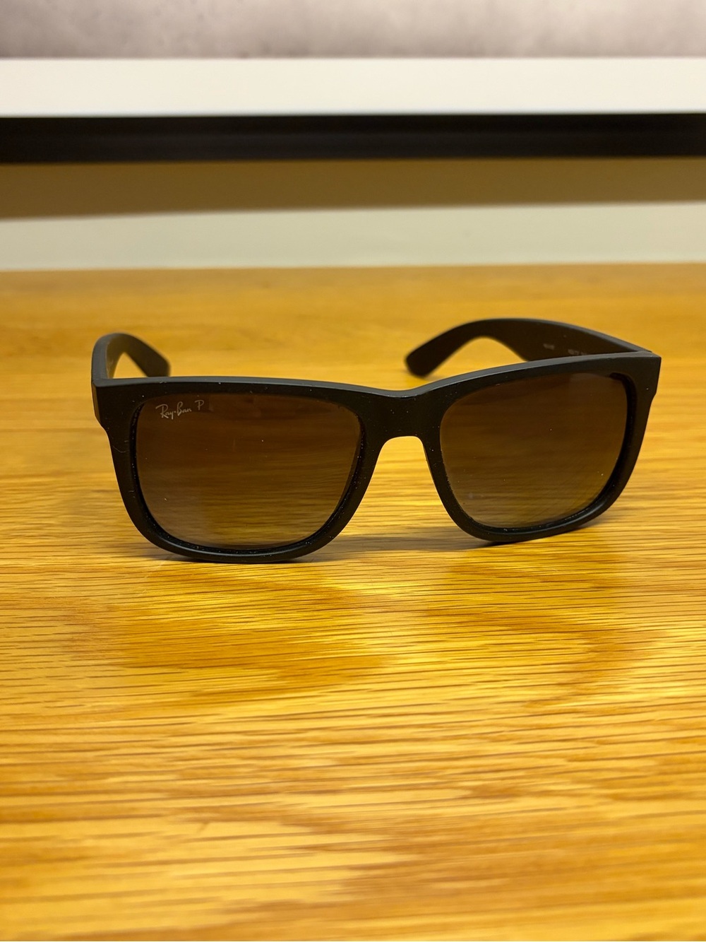 Ray-Ban Matte Black “Justin” - Polarized